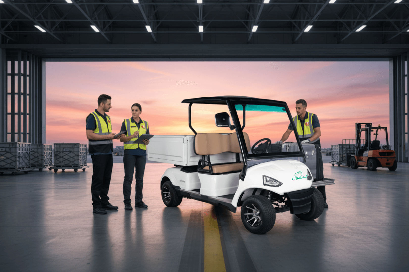 2 Seater Utility Golf Cart